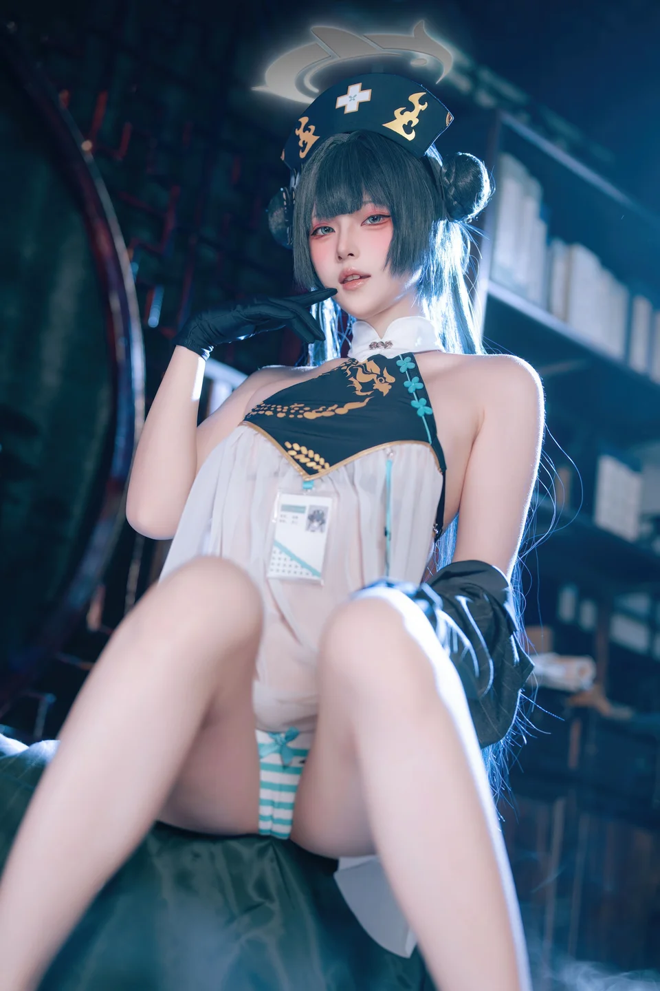 屿鱼 - No.079 蔚蓝档案·妃咲同人护士 [65P-358MB] tg@simisebaisi 【丝足阁】013.webp